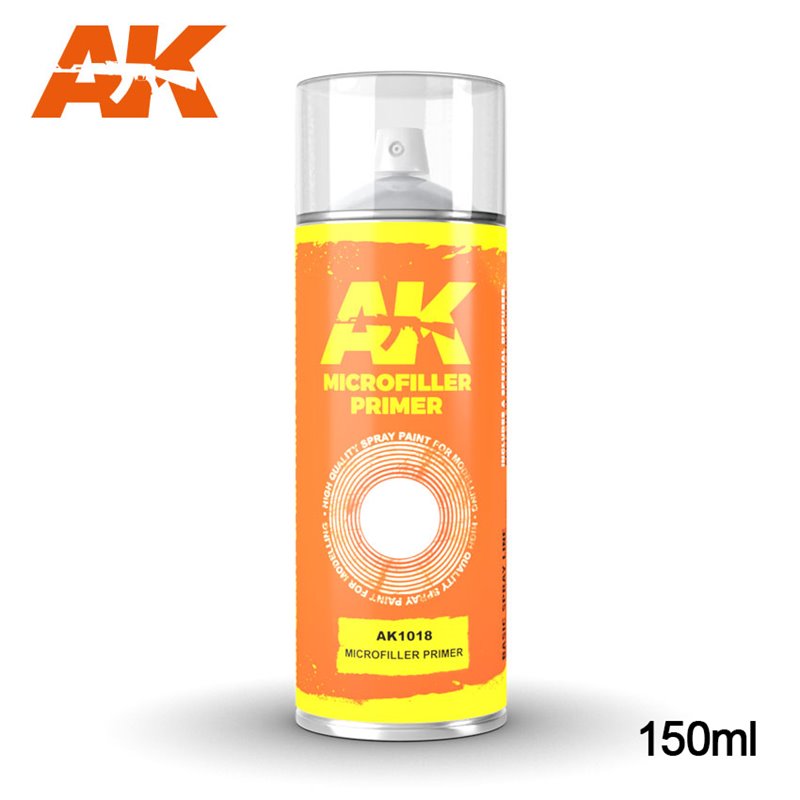 фото Грунтовка ak interactive microfiller primer spray, 150 мл