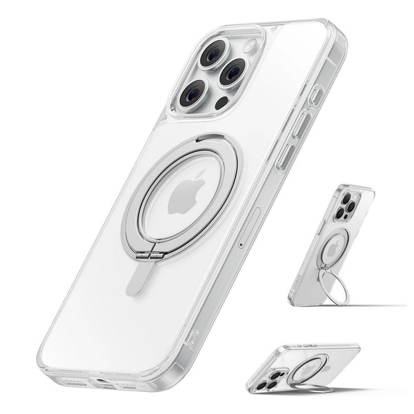 Чехол Anker Magnetic Clear Case для iPhone 16 Pro с кольцом-подставкой A90H1H0A Clear