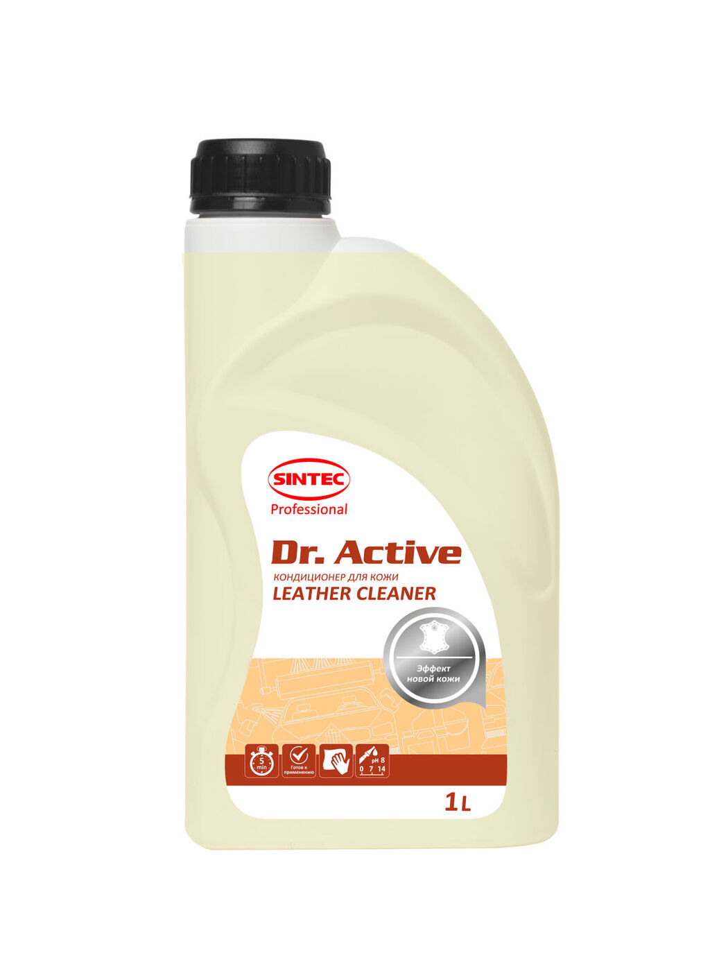 

Кондиционер для кожи SINTEC Dr. Active "Leather Cleaner" 1л