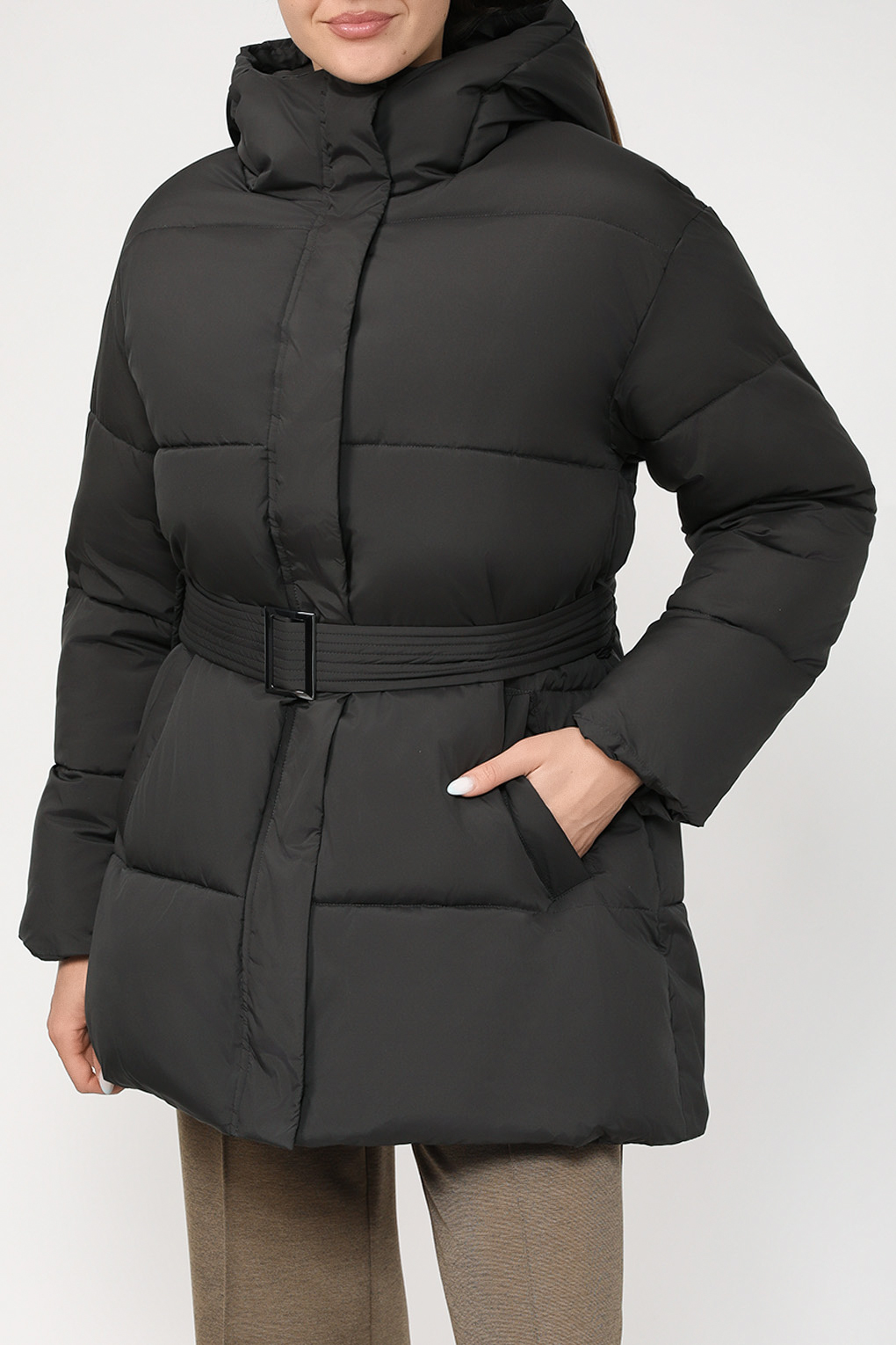 Куртка женская Belucci BL23089312MRKT черная 48 RU 8900₽