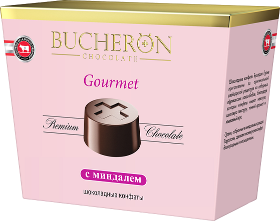 Кондитерские изделия Шоколадные конфеты с миндалем BUCHERON GOURMET