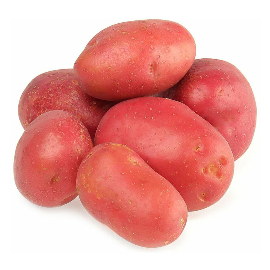 

Картофель красный мытый