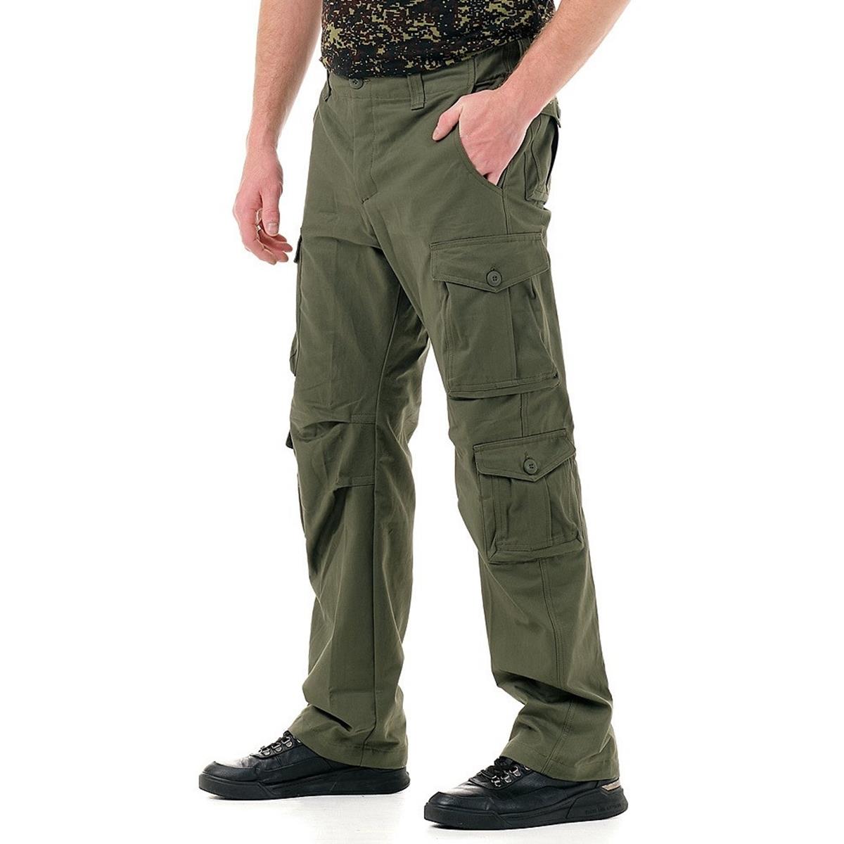 Спортивные брюки мужские Новатекс Нато зеленые 60-62 RU