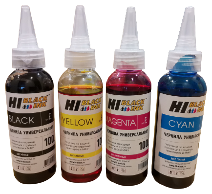 

Чернила Hi-Black для Epson L132/L222/L366 и др., комплект (4 шт.), epson