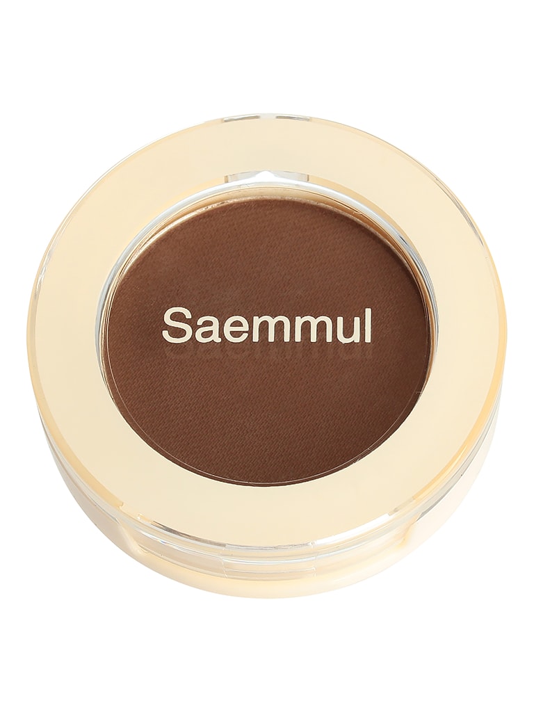 Тени для век THE SAEM матовые Saemmul Single Shadow Matte BR16 Elegant Brown