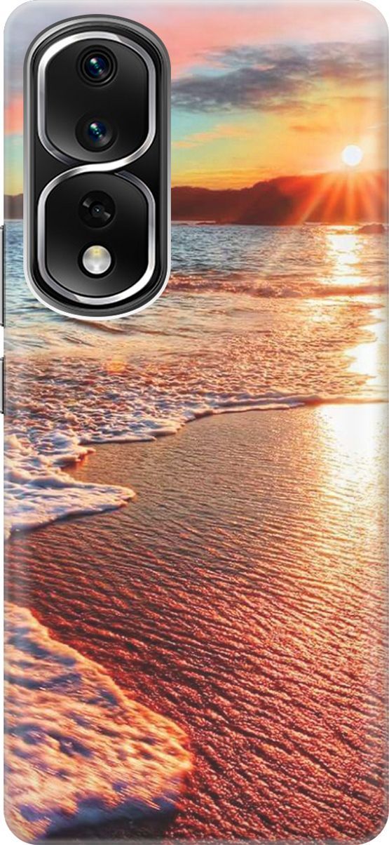 Силиконовый чехол на Honor 80 Pro с принтом 