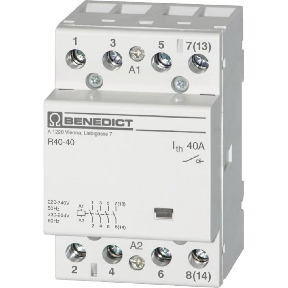 

BENEDICT Модульный контактор R40-40 230 PN38959