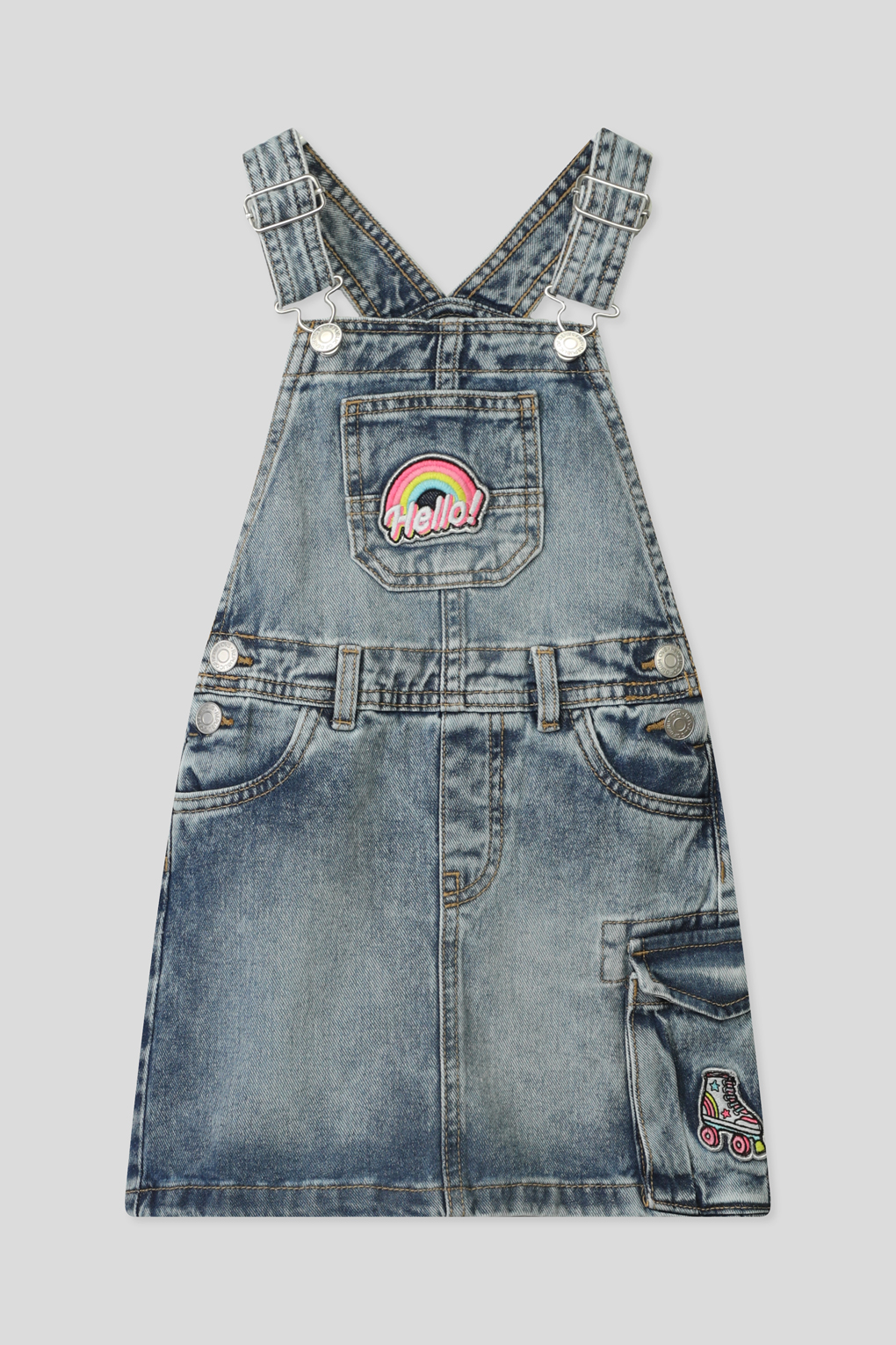

Сарафан детский Republic of Denim 1953240, синий, 122, 1953240
