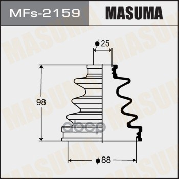 

Пыльник Шруса Задн. Наруж. Силикон Masuma арт. MFs-2159