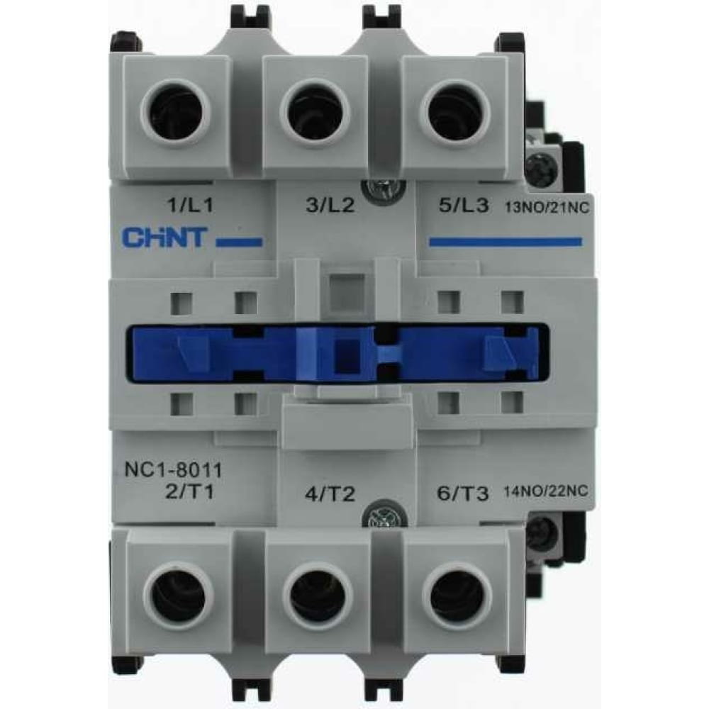 CHINT Контактор NC1-8011 80А 230В/АС3 1НО+1НЗ 50Гц (R) 222935