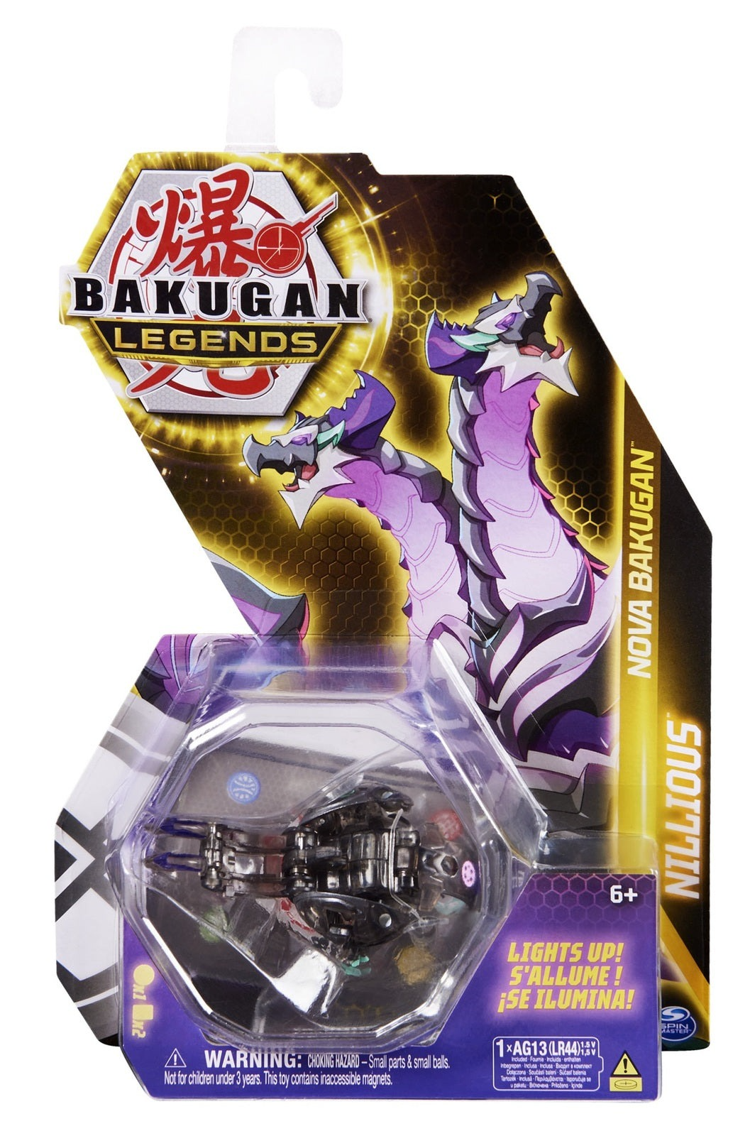 

Фигурка Bakugan Legends Nillious 20139536