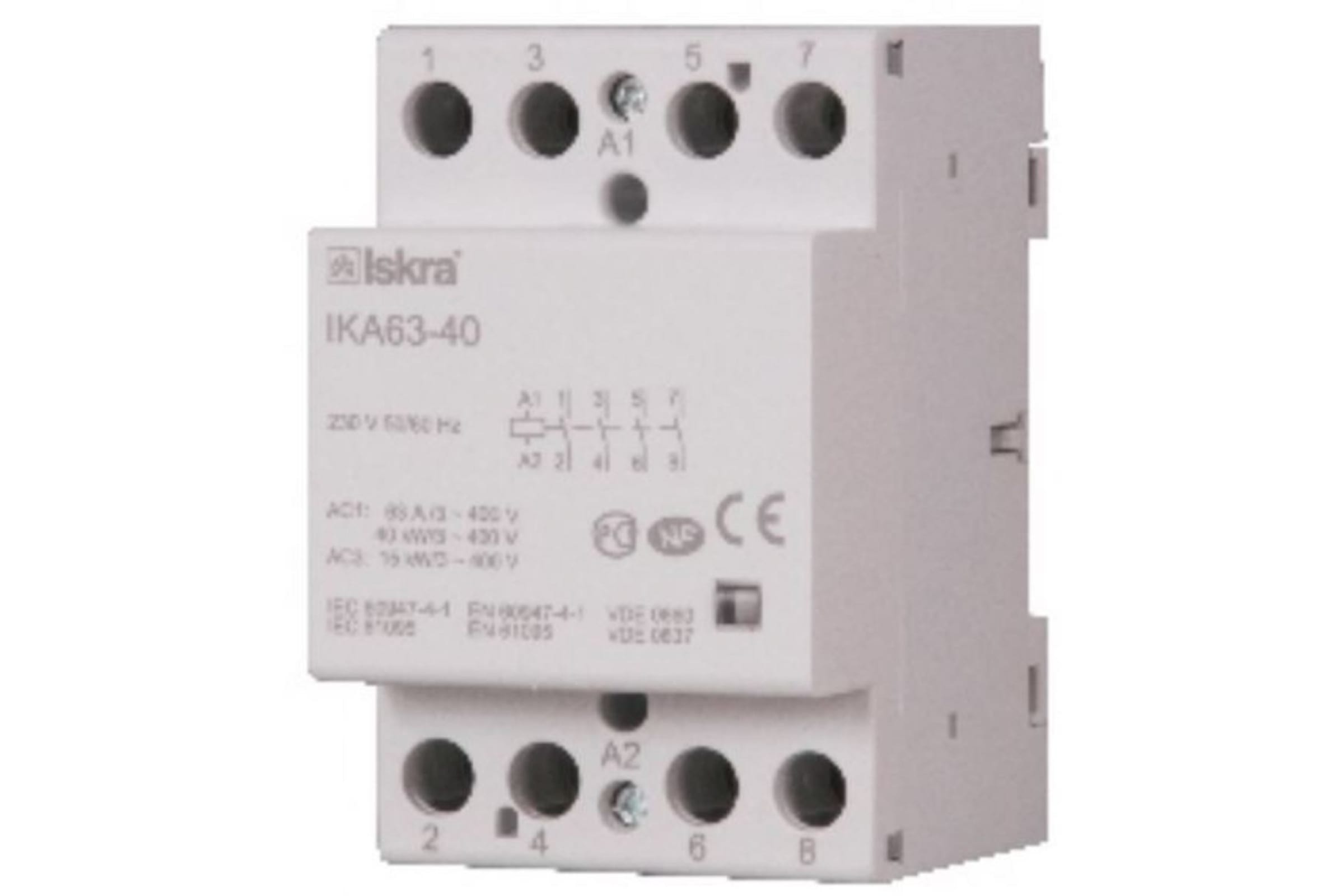 

iskra Контактор модульный IKA63-40/230V УТ-00019594