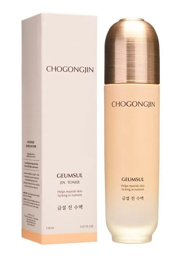 Укрепляющий тонер для лица с экстрактом женьшеня Missha Chogongjin Geumsul Jin Toner 3400₽