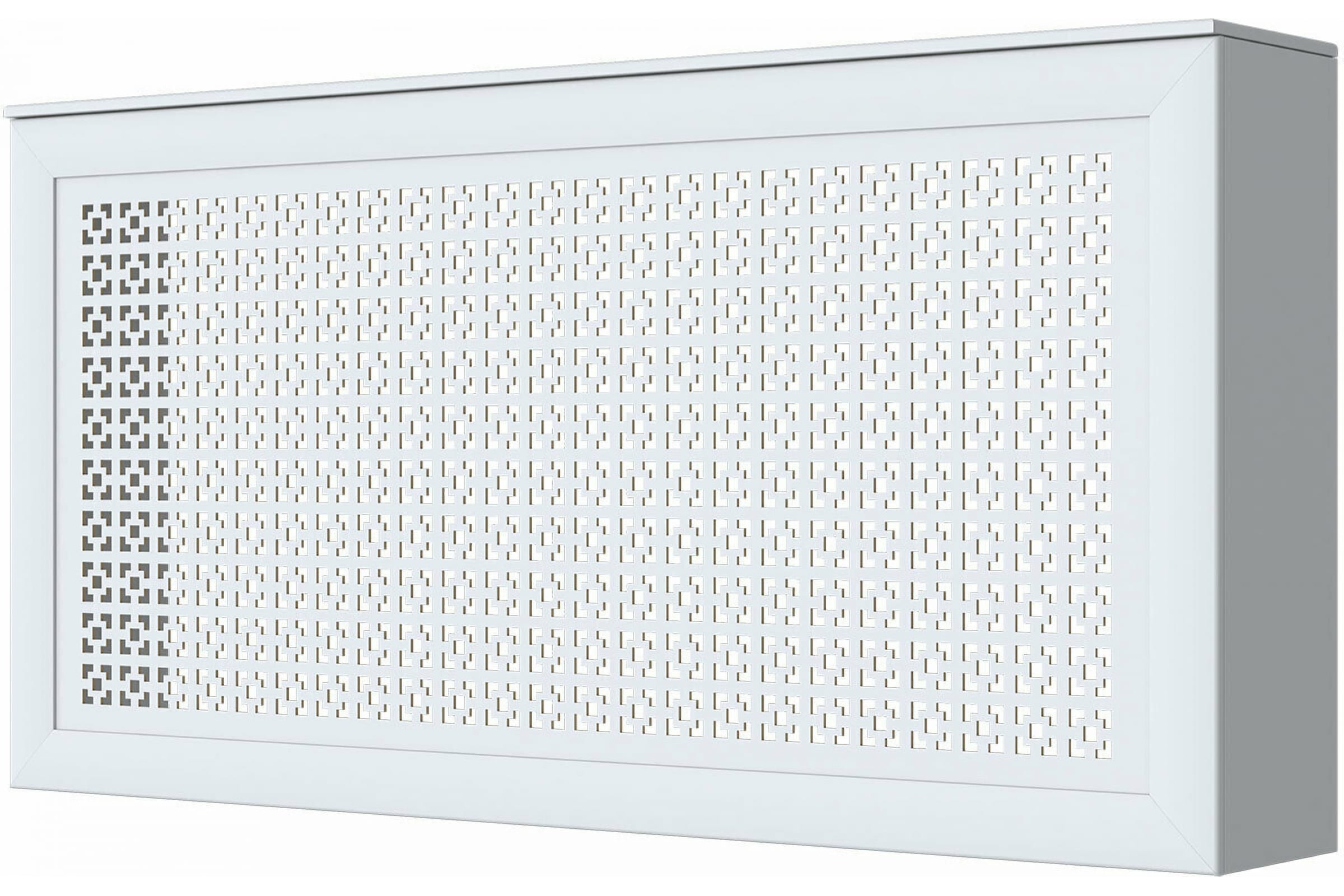 фото Cosca decor экран для радиаторов модерн короб дамаско,белый,600x1200x200мм, спб003420