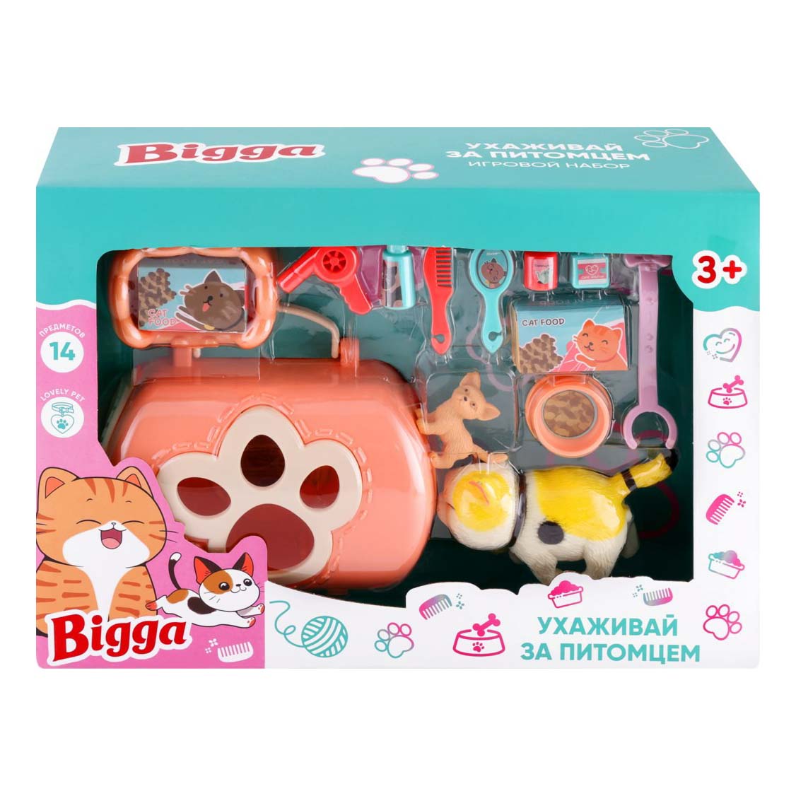 

Игровой набор Bigga Ухаживай за питомцем