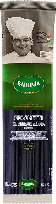 

Спагетти с чернилами каракатицы SPAGHETTI NERO SEPPIA