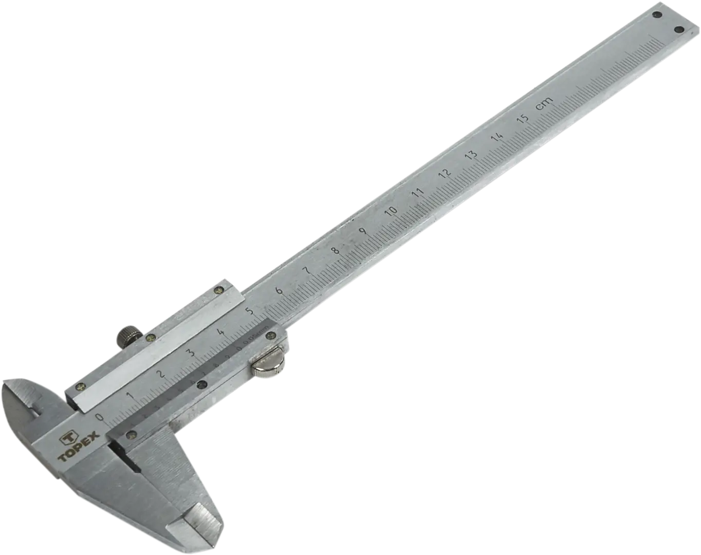 Штангенциркуль Topex, 150 мм угломер разводной алюминиевая ручка фиксация угла topex 30c345