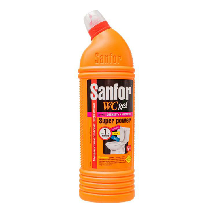 

Гель Sanfor для унитаза 950 г