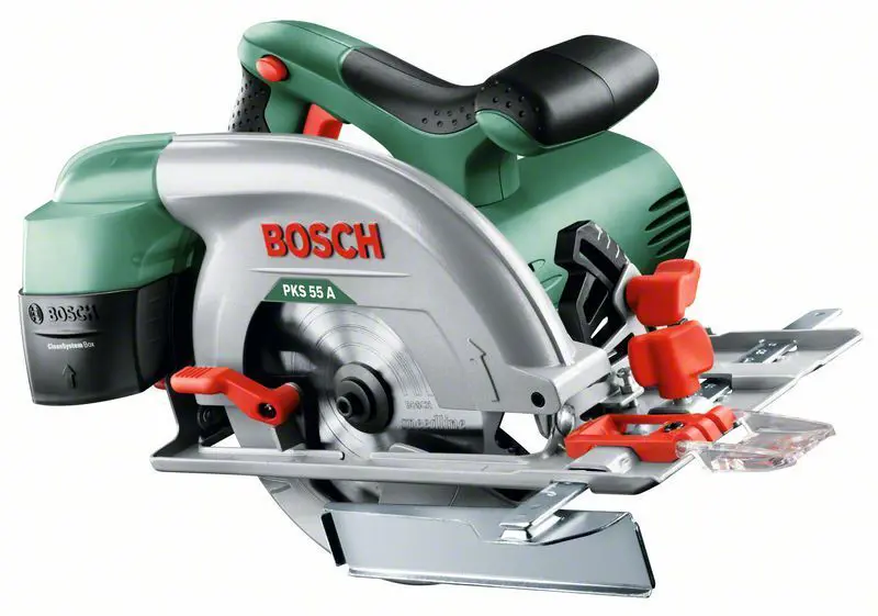 Пила циркулярная сетевая Bosch PKS 55 A 0603501020, 1200 Вт, 160 мм