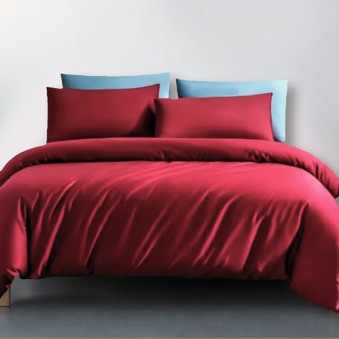 

Комплект постельного белья из хлопка Deep Sleep Luxury Sateen Kits Phantom Red