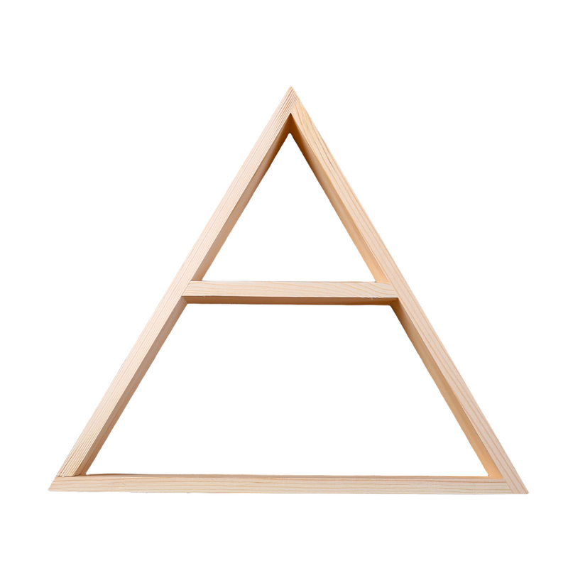 фото Полка "треугольник" из сосны, 50х9,5х43см 4472502 nobrand