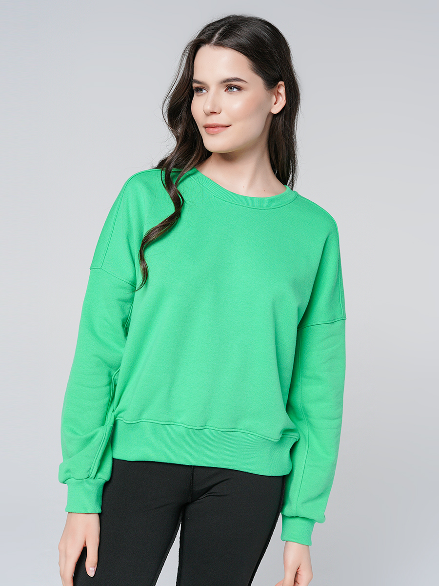 

Свитшот женский ТВОЕ 92806 зеленый S, 92806