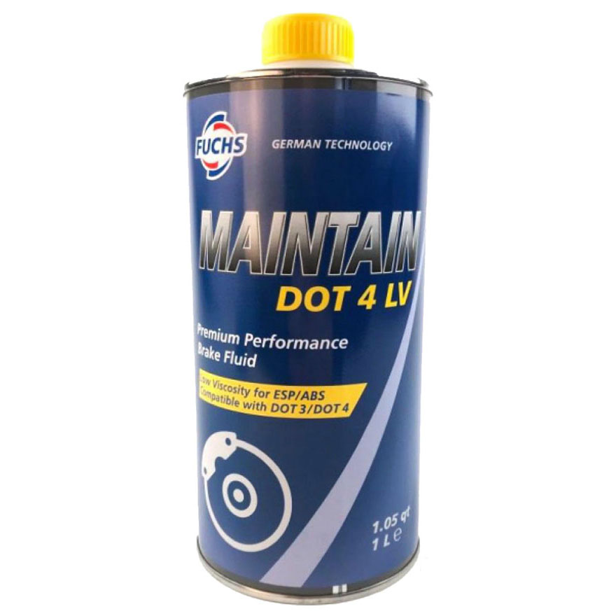 фото Fuchs тормозная жидкость maintain dot 4 lv 1 л