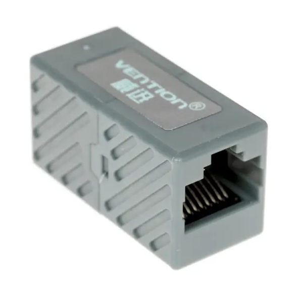 Переходник Vention RJ45 - RJ45 VAM650 черный