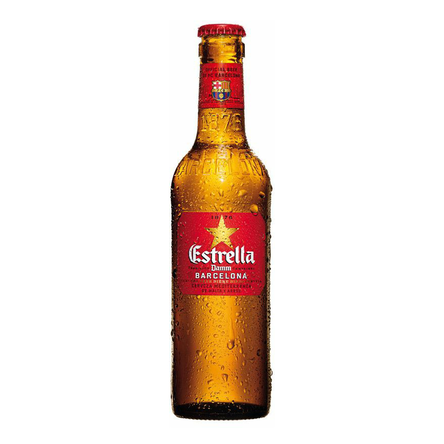 

Пиво Estrella Damm светлое фильтрованное пастеризованное 4,6% 0,33 л