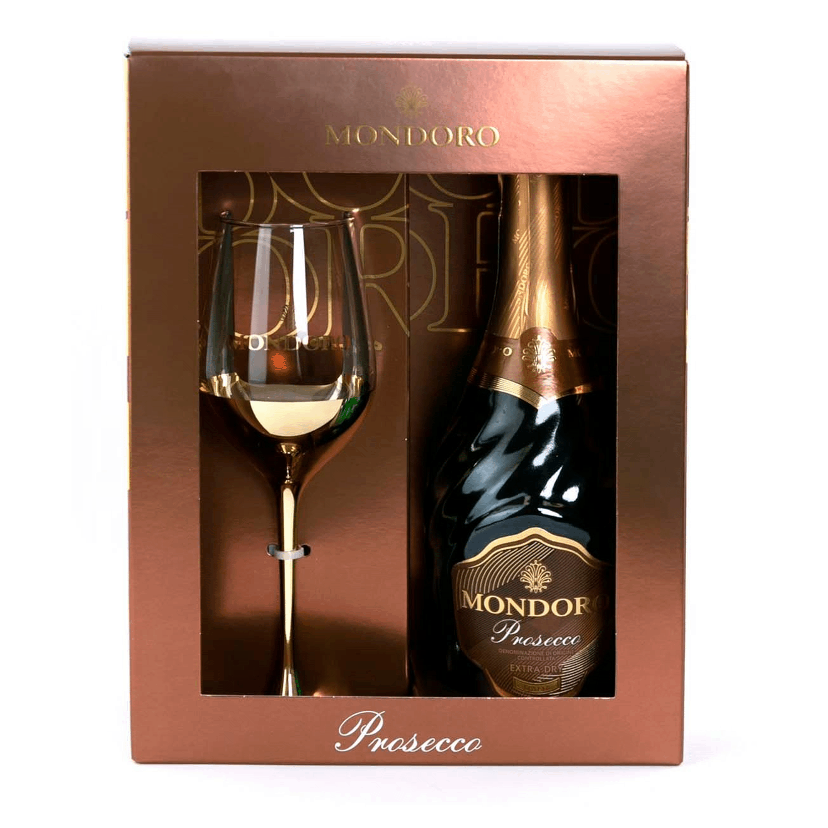 

Вино игристое Mondoro Prosecco белое сухое 750 мл Италия + Бокал