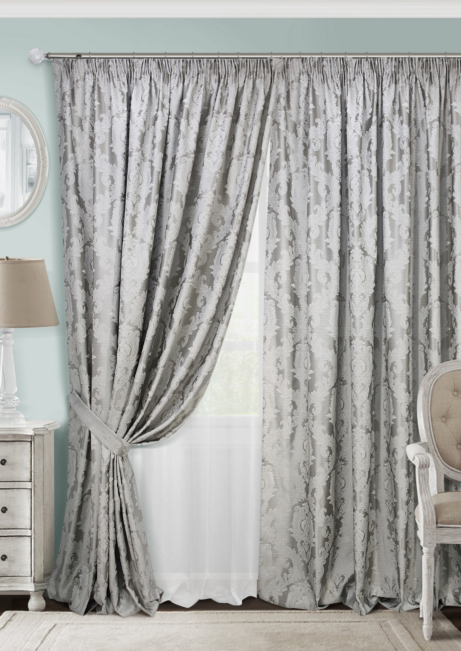

Kauffort 123527660, Комплект штор на тесьме "Vera", 2 шторы 200x270см, тюль 450х270см., 2