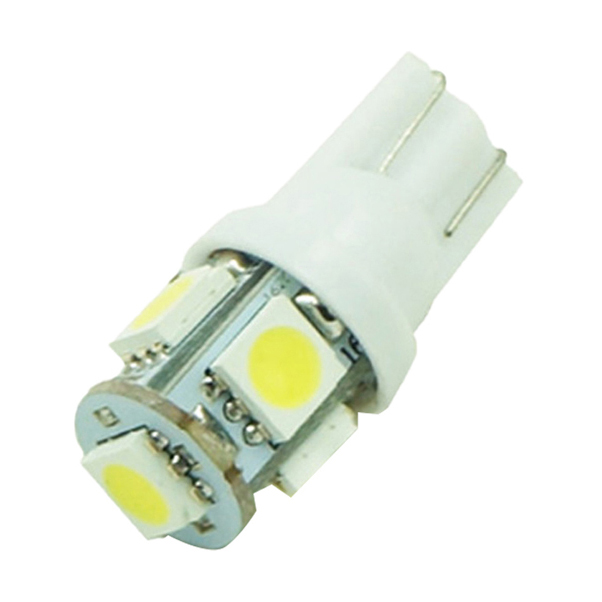 фото Лампа светодиодная 24v w5w t10w w2.1x9.5d 6000k бесцокольная 4 led 10713w-24 megapower