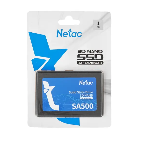 

SSD накопитель Netac SA500 2.5" 1 ТБ (NT01SA500-1T0-S3X), SA500