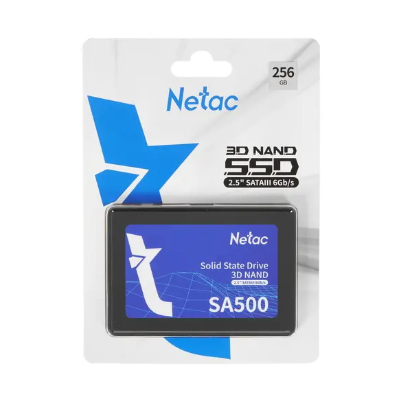 SSD накопитель Netac SA500 2.5" 256 ГБ (NT01SA500-256-S3X)