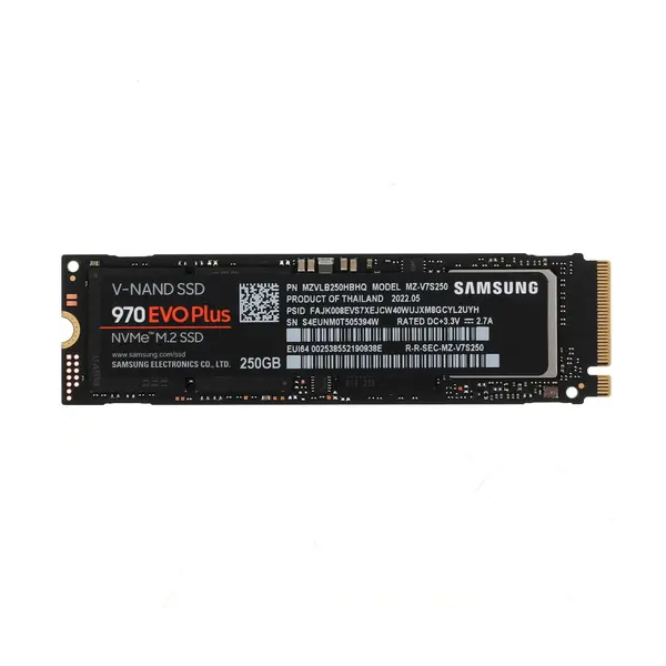 

SSD накопитель Samsung 970 EVO Plus M.2 2280 250 ГБ (MZ-V7S250BW), 970 EVO Plus