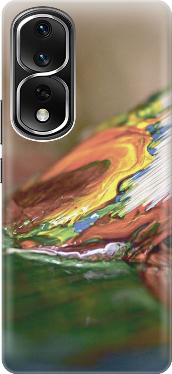 Силиконовый чехол на Honor 80 Pro с принтом 