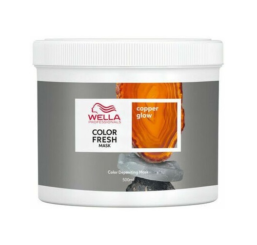Оттеночная маска Wella Color Fresh Copper Glow 500 мл burberry сияющая основа стик и консилер fresh glow