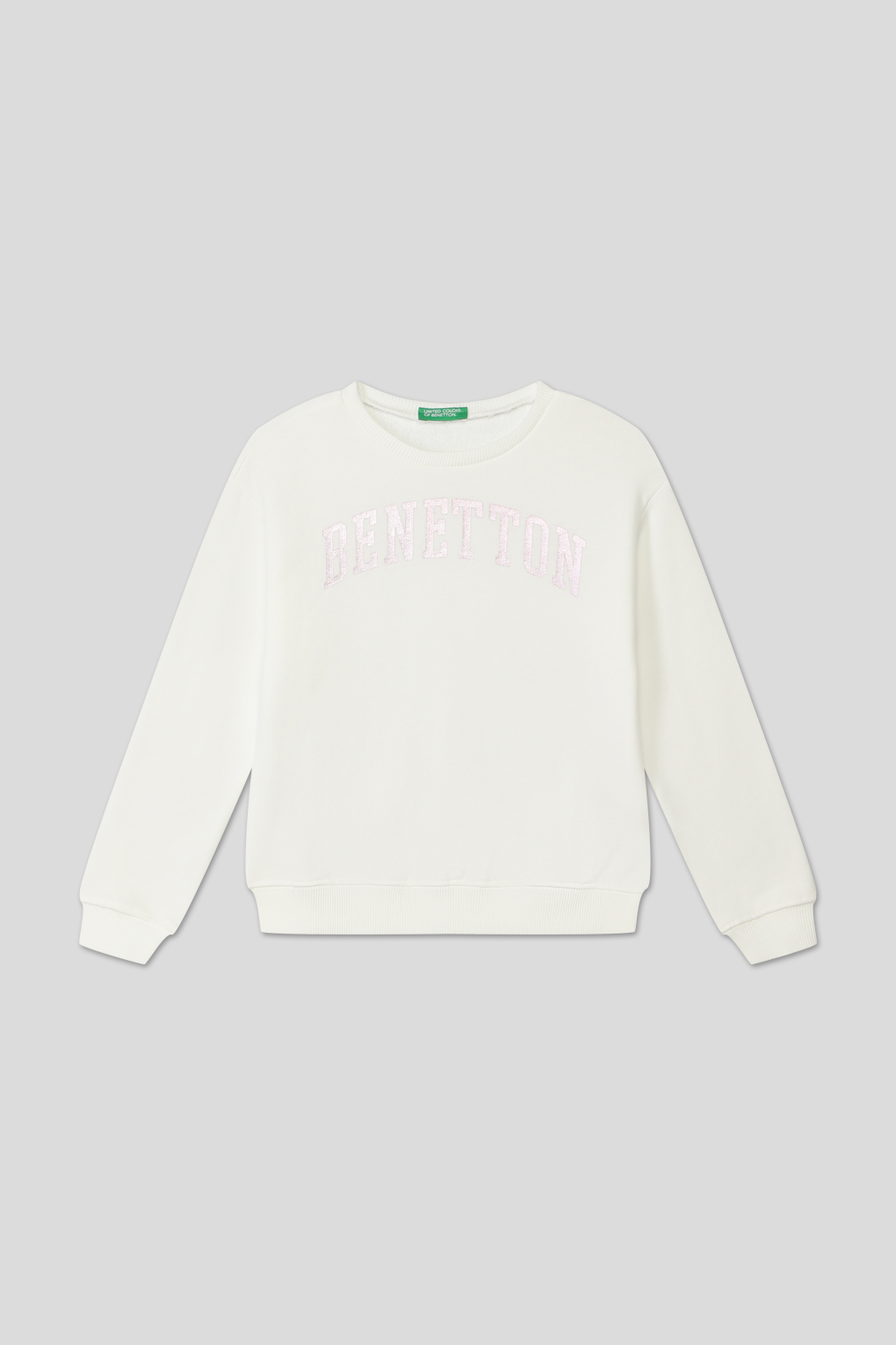 

Толстовка детская Benetton 3J68C10H6, белый, 140, 3J68C10H6