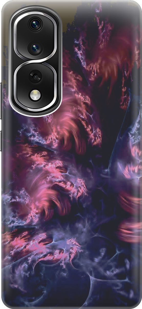 Силиконовый чехол на Honor 80 Pro с принтом 