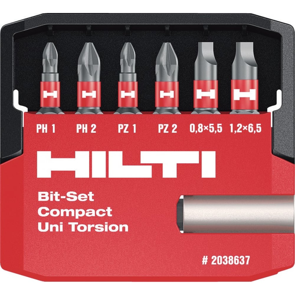 

Набор насадок S-BSC UNI (7 предметов; 25 мм) Hilti 2038637