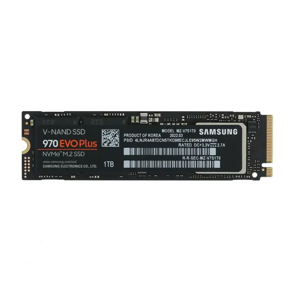 

SSD накопитель Samsung 970 EVO Plus M.2 2280 1 ТБ (MZ-V7S1T0BW), 970 EVO Plus