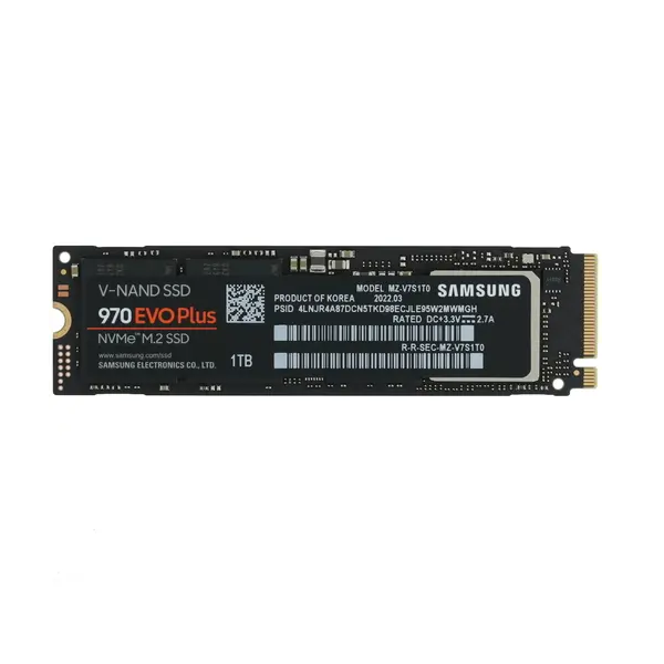

SSD накопитель Samsung 970 EVO Plus M.2 2280 1 ТБ (MZ-V7S1T0B), 970 EVO Plus