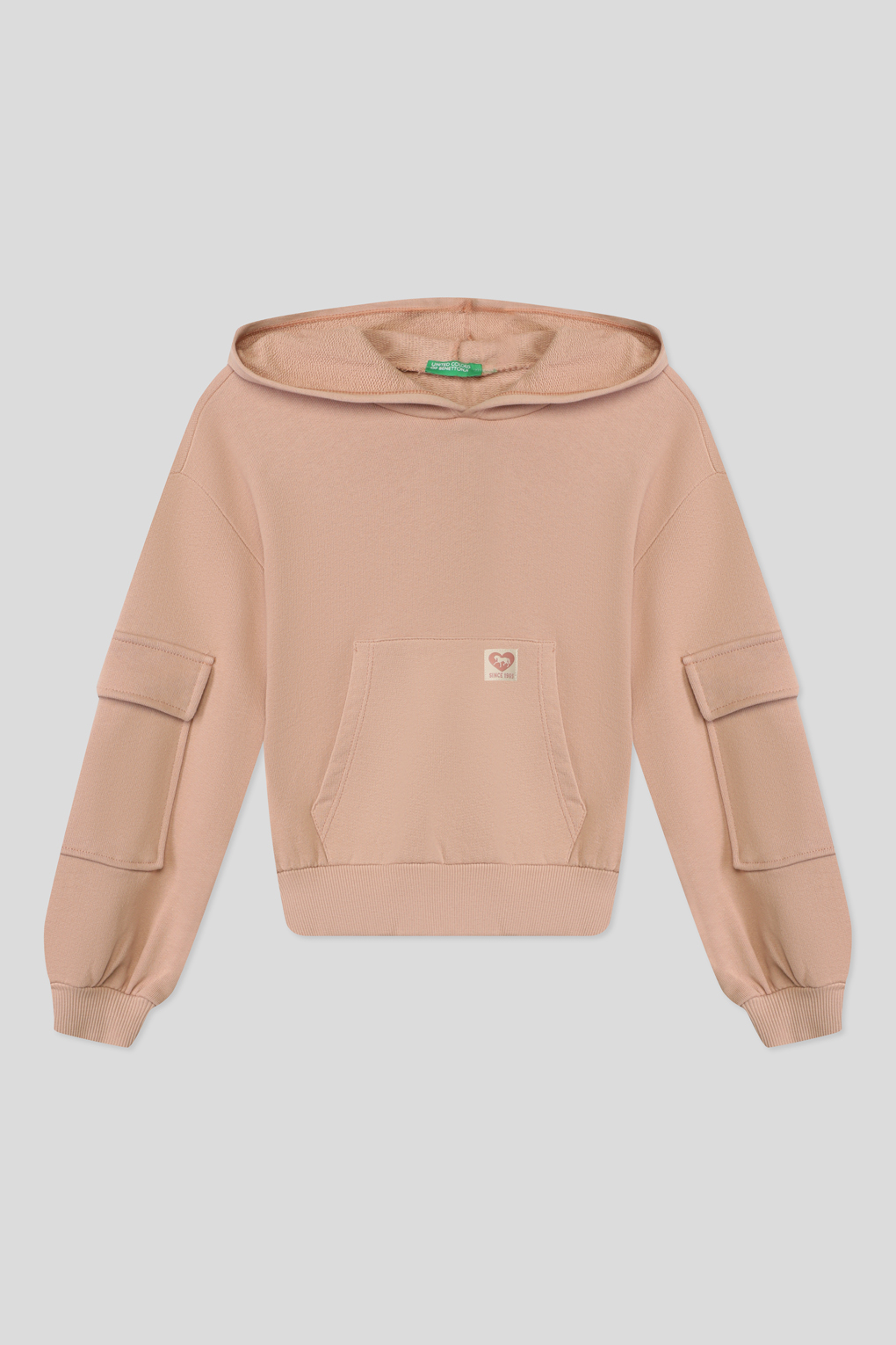 

Толстовка детская Benetton 3J68C203K, бежевый, 158, 3J68C203K