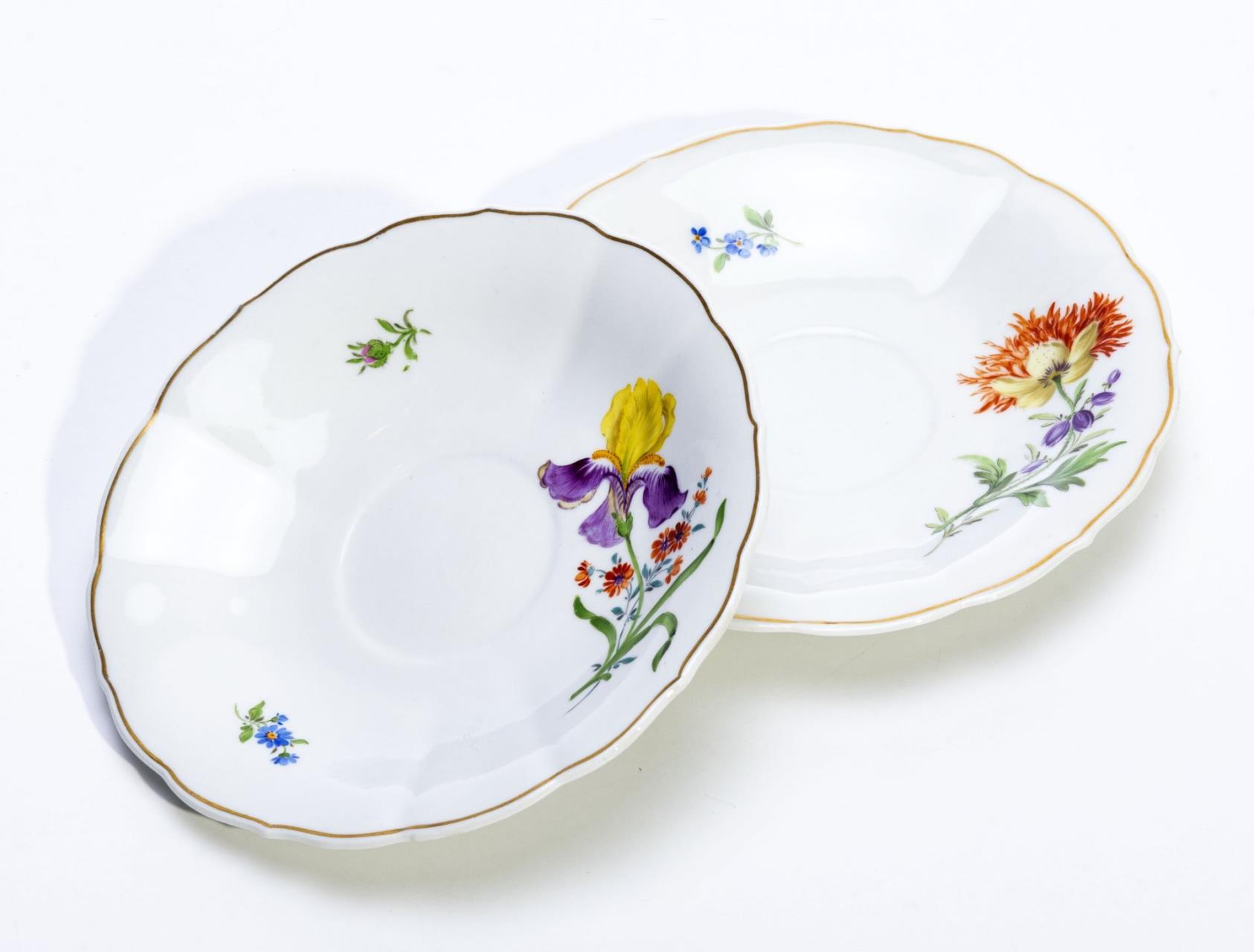 

Пара блюдец Meissen porcelain manufactory Мейсен, Германия, 1963 г., 371010
