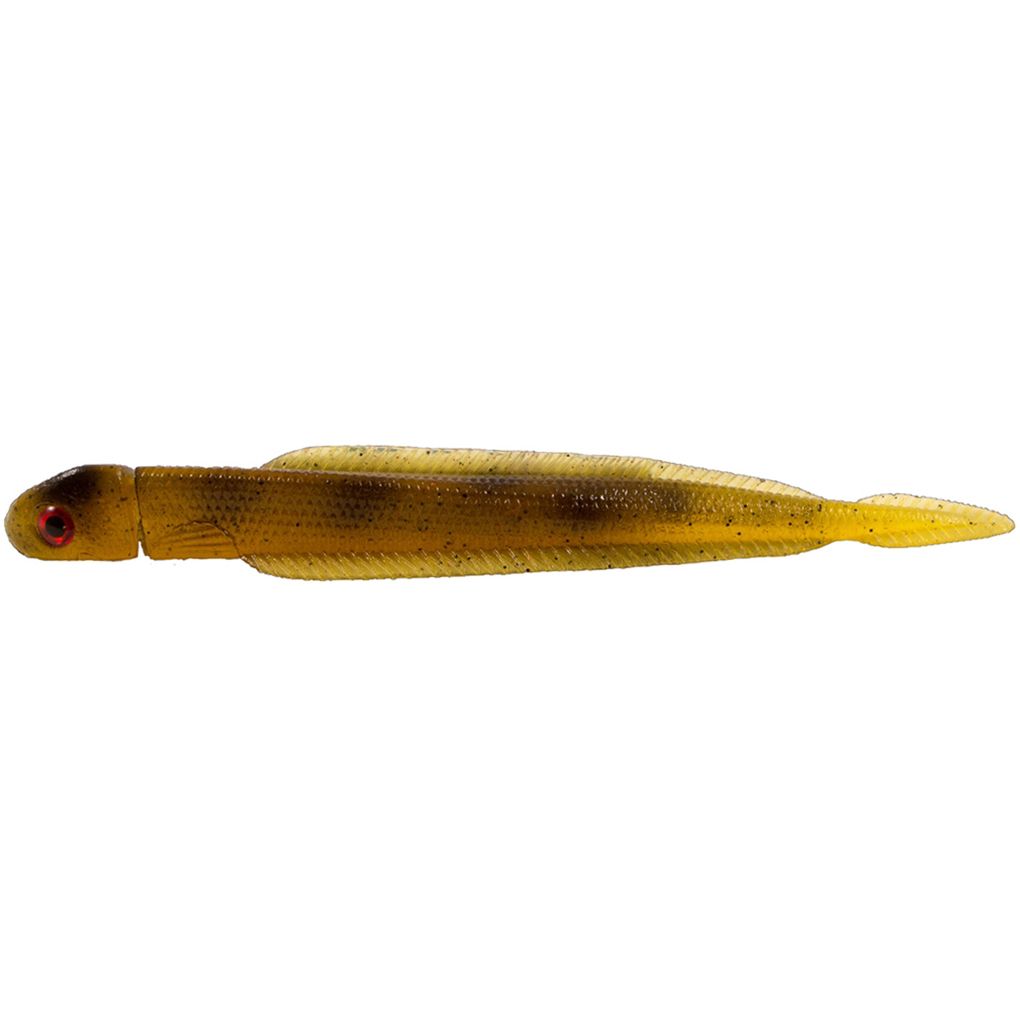 

Силиконовая приманка WAKE Bottomgear 4.0" 6 шт уп #Blenny, Bottomgear