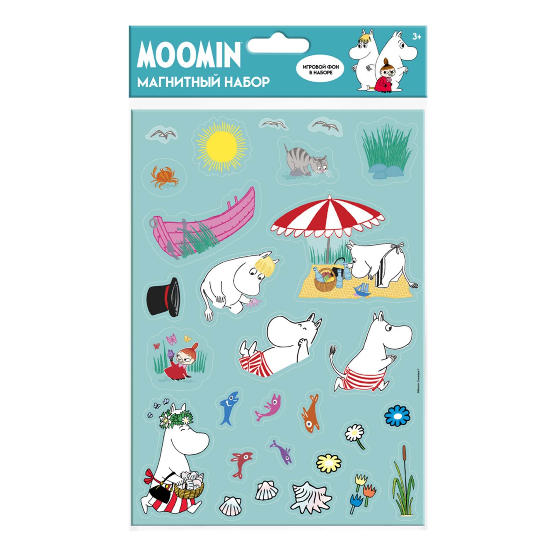 Игровой набор Moomin Магнитный