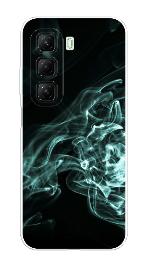 

Чехол на Infinix Hot 50 4G "Дым", Бирюзовый;черный;голубой, 3106550-1