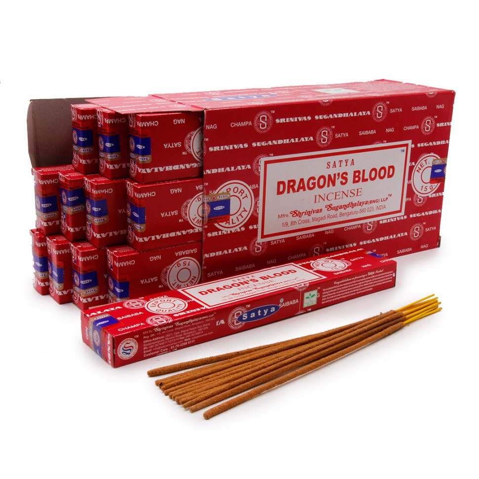 фото Благовония satya масала dragons blood 15gm восточная лавка