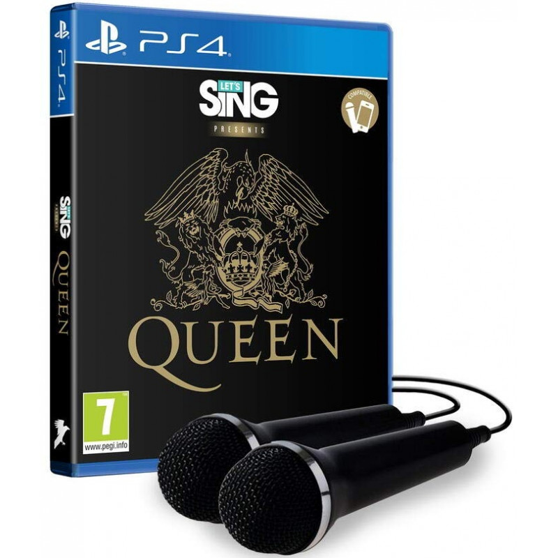 фото Игра let's sing: queen. double mic bundle (игра + 2 микрофона) (ps4) koch distribution