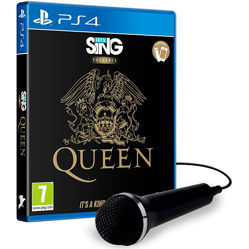 фото Игра let's sing: queen. single mic bundle (игра + микрофон) (ps4) koch distribution